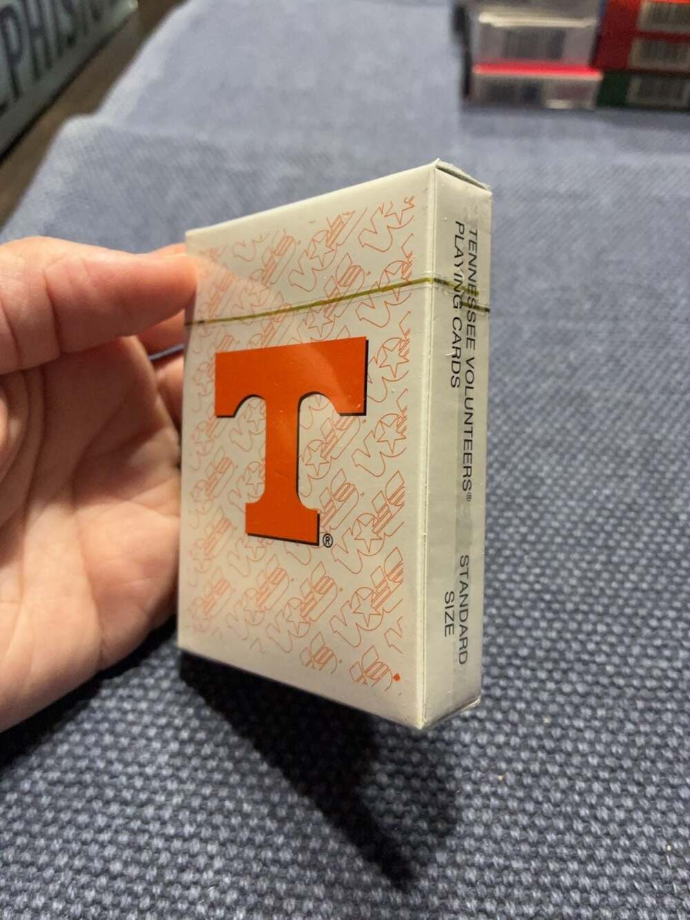 NIP Vintage 2003 Tennessee Volunteers NCAA Playing Cards by Ox Bay